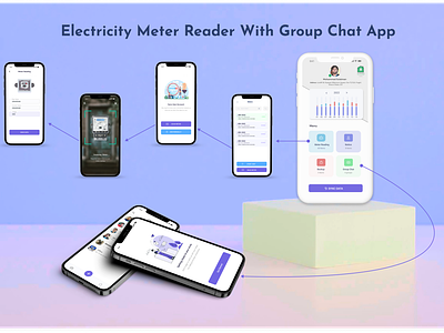 Electricity Meter Reader With Group Chat App