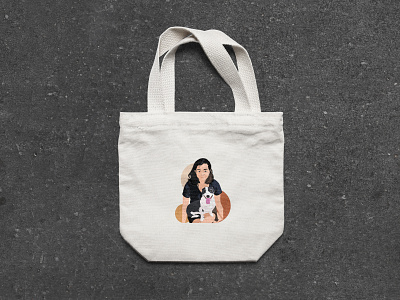 Estetiko Totebag Vector design bag branding business canvas design graphic design illustration logo totebag vector