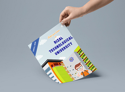 RTU Enrollment Poster Vector branding design graphic design illustration logo poster school vector