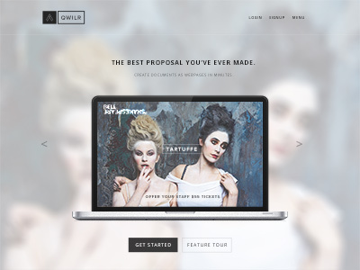 Qwilr - New Homepage by Dylan Baskind on Dribbble