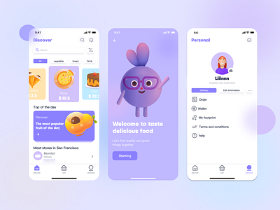 Food App ui