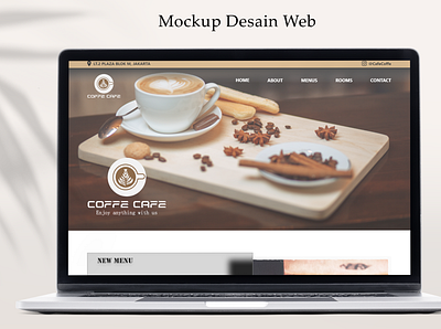 web design for caffe adobe xd css design figma graphic design ui uiux web design