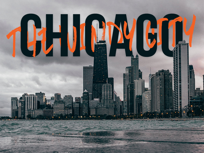 Chicago The Windy City By Marco Wright On Dribbble