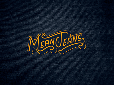 Mean Jeans Logo Design