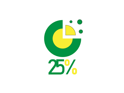 25% Logo