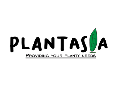 Plantasia logo branding business design flatdesign logo ui ux vector