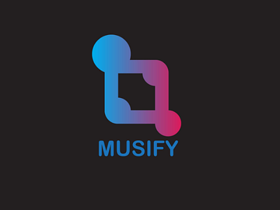 Musify Logo App android app apple branding business design flatdesign logo music ui ux vector