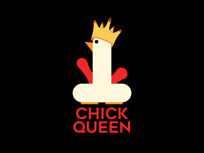 Chick Queen - logo 2 ayam ayamgeprek brand branding business chicken crown indonesia logo queen ui umkm ux web website