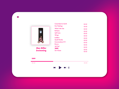 music player dailyui dailyui009 musicapp webapp