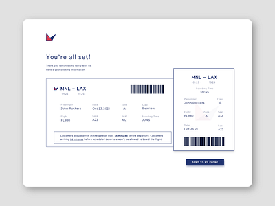 boarding pass boadingpass dailyui dailyui024