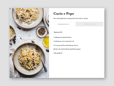 recipe dailyui dailyui040 recipe