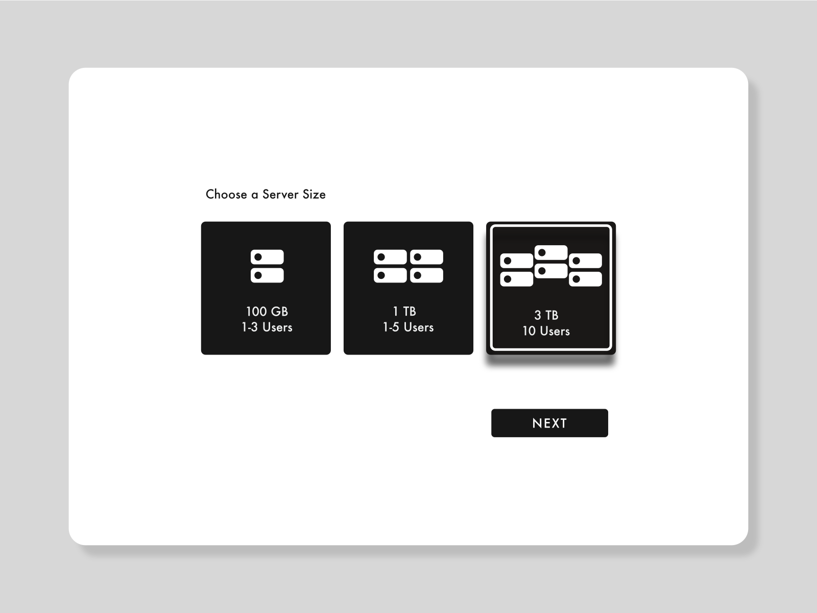 user select by Soda85 Digital on Dribbble