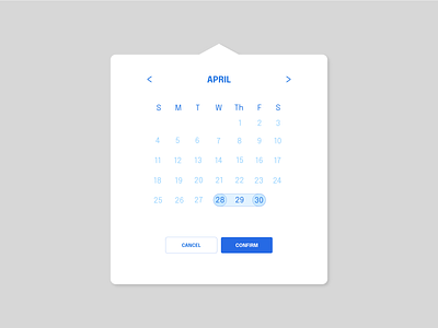 date picker