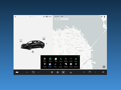 100 Day UI Challenge Day 34 - Car Interface