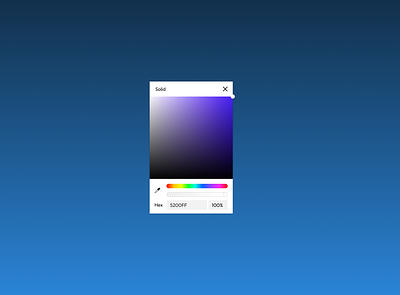 100 Day UI Challenge Day 60 - Color Picker 100dayuichallenge colorpicker dailyuichallenge day60 design ui uiuxdesign ux