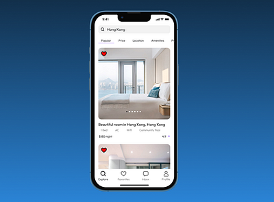 Daily UI Challenge Day 67 - Hotel Booking 100dayuichallenge dailyuichallenge day67 design hotelbooking mobile ui uiuxdesign ux