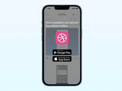 Daily UI Challenge Day 74 - Download App 100dayuichallenge dailyuichallenge design downloadapp dribbble mobile ui uiuxdesign ux