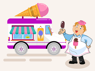 Ice cream wagon