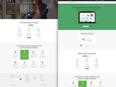 CRAFT Lance corporate creative free download free psd insurance marketing multipurpose product site template theme web