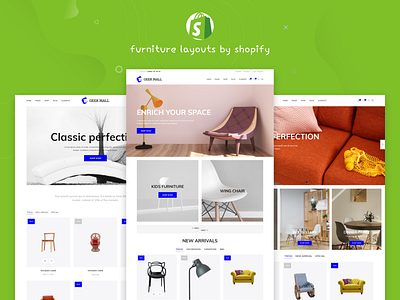 Geekmall - Modern Furniture Shopify Theme