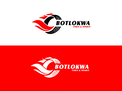 Tyre logo for Botlokwa branding branding identity illustration logo