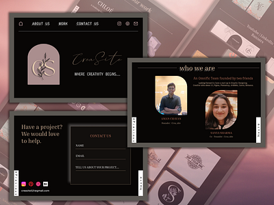 CreaSite Website Design.