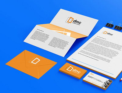 DNC Engineering | Brand Identity branding and identity branding concept creative logo modern modern design simple