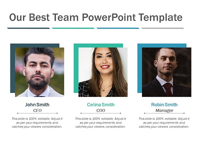 Our Best Team Free PowerPoint Template