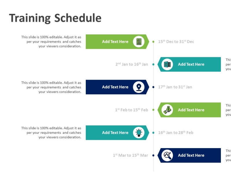 Training Schedule PowerPoint Template by Kridha Graphics on Dribbble