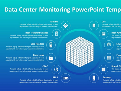 Data Center Monitoring PowerPoint Template