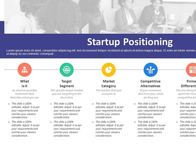 Startup Positioning PowerPoint Template