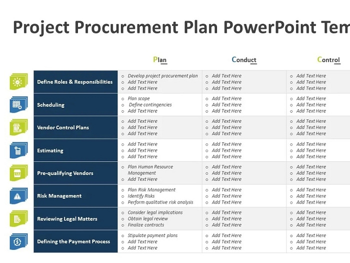 Plan Procurement designs, themes, templates and downloadable graphic ...