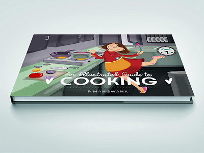 Cookbook Mock book food fun illustration illustrator mock photoshop rendering