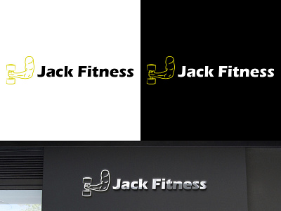 Jack Fitness logo logodesign logos