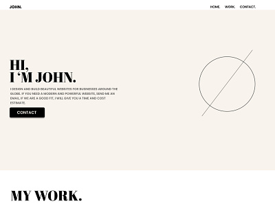 Minimal Portfolio app branding clean design figma illustration logo minimal portfolio typography ui vector web design