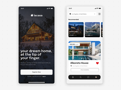 Real Estate Marketplace App design mobileapp ui ux