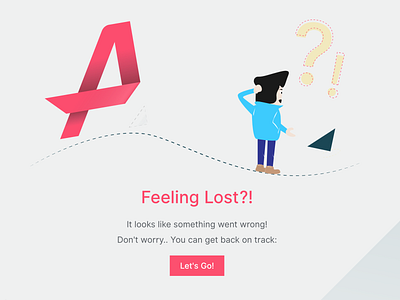 404 Page design for my website 404 page branding copywriting design illustration logo ui user center design ux vector