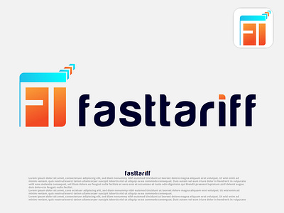 fasttariff brand logo design for client