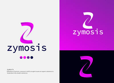 Z letter zymosis brand logo design 2021 2021 trend app icon brand identity brand logo branding design flat graphicdesign icon logo logofolio 2021 mdoern minimalist minimal modern logo typography z letter logo