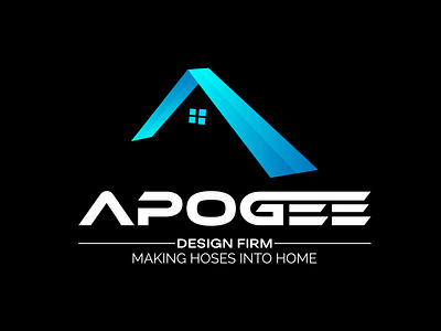 Apogee Real Estate Brand logo design