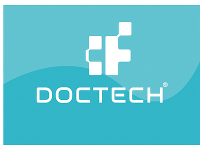 Doctech Logo Design best logo branding design doctech doctor logo flat hospital logo icon illustration logo logo design logofolio 2022 minimal modern logo tech icon tech logo typography ui