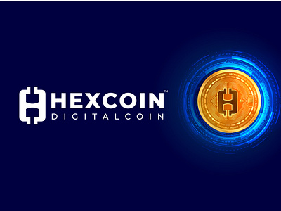 Hexcoin Logo Design