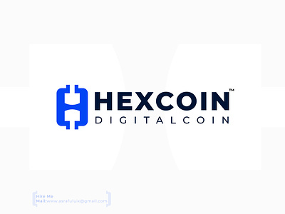 Hexcoin Logo Design
