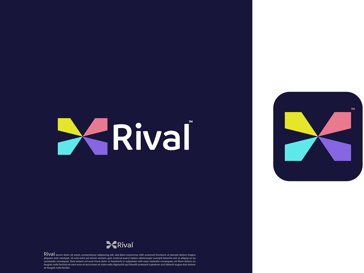 Rival Logo Design designs, themes, templates and downloadable graphic