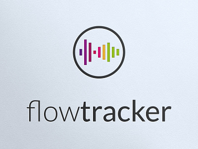 Flowtracker Logo branding flowtracker logo