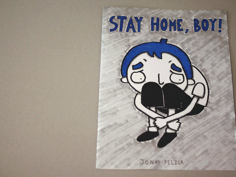 STAY HOME, BOY! character design comic comic book illustration