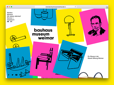 bauhaus museum weimar design development interaction ui ux web