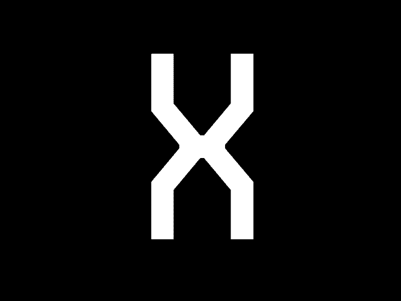 x animation character set font interpolation kinetic kinetic type letter typography variable font x
