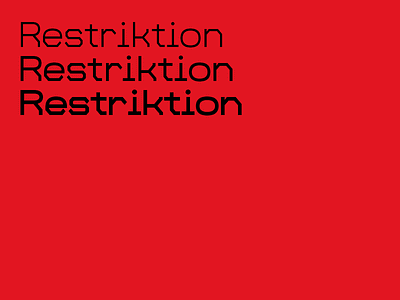 Restriktion