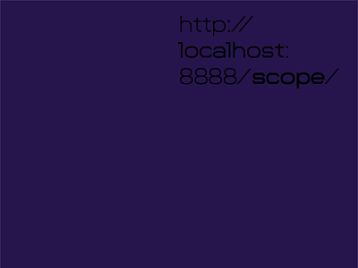 localhost localhost scope type design typography